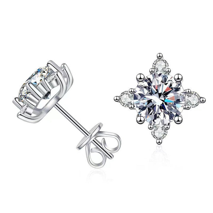 Aurelie flower earrings