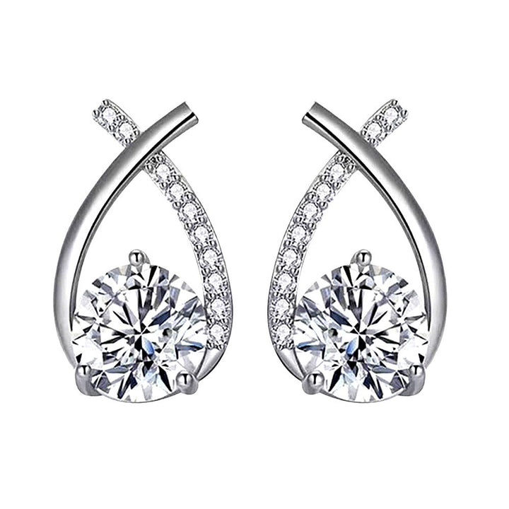 Arielle Earrings (White Gold)