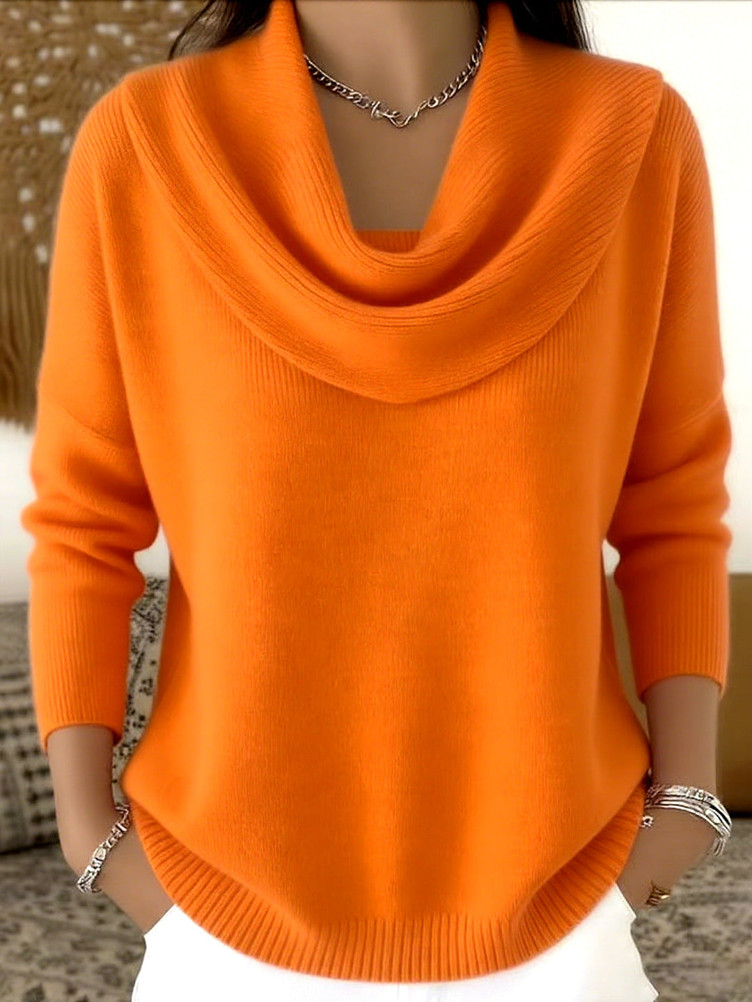 Zélie | Cowl Neck Jumper