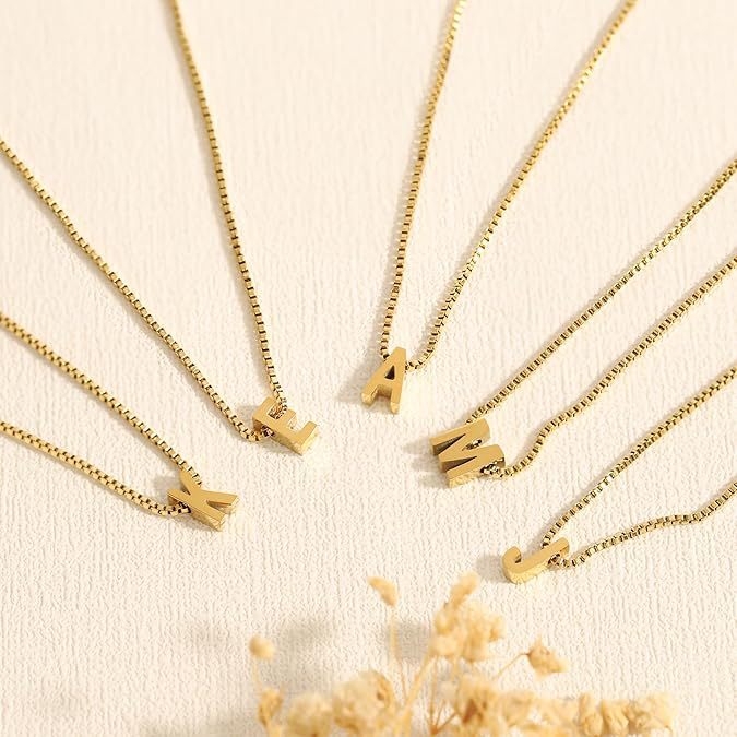 Love letter initial necklace