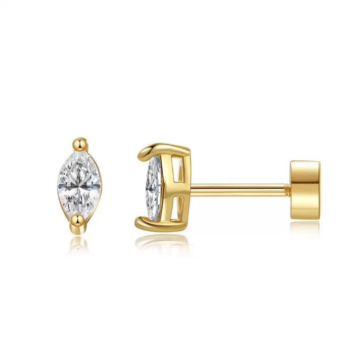 Pear Cut Studs