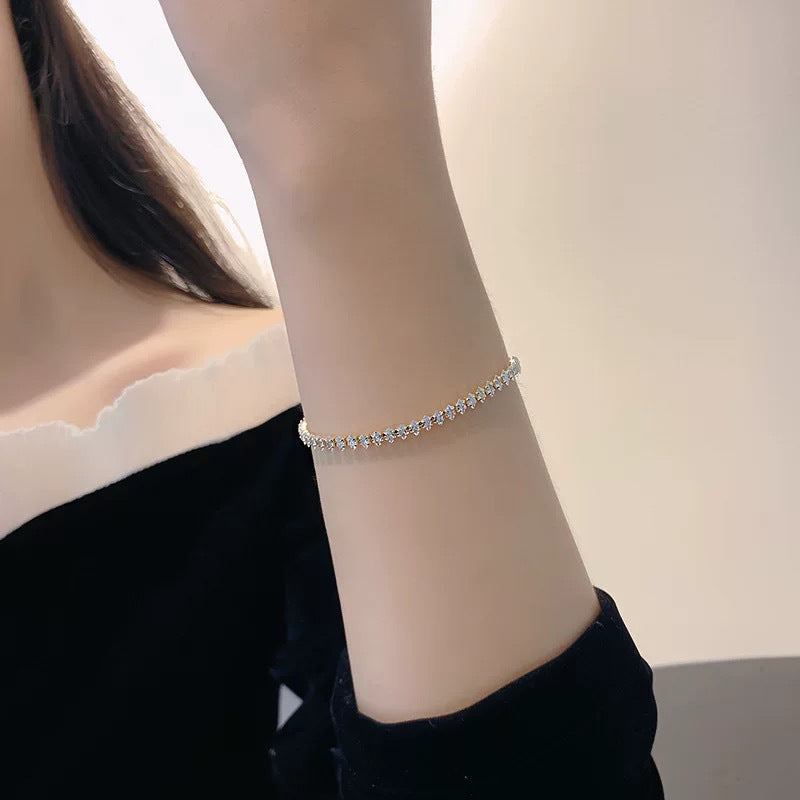 Vionelle Marquise Tennis Bracelet