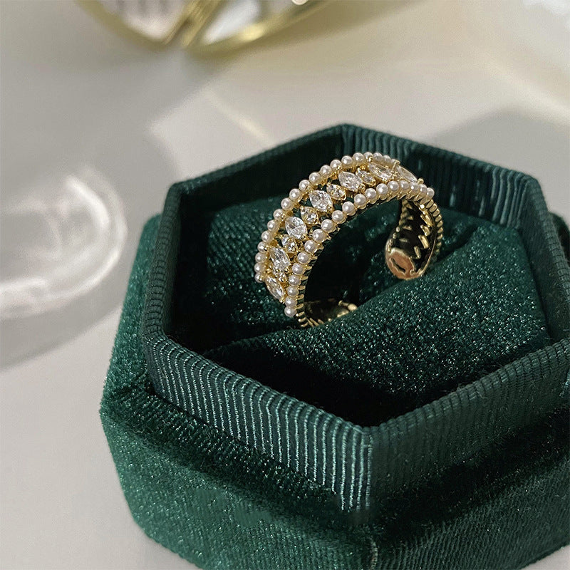 Elodie Vance Ring Set (Gold)