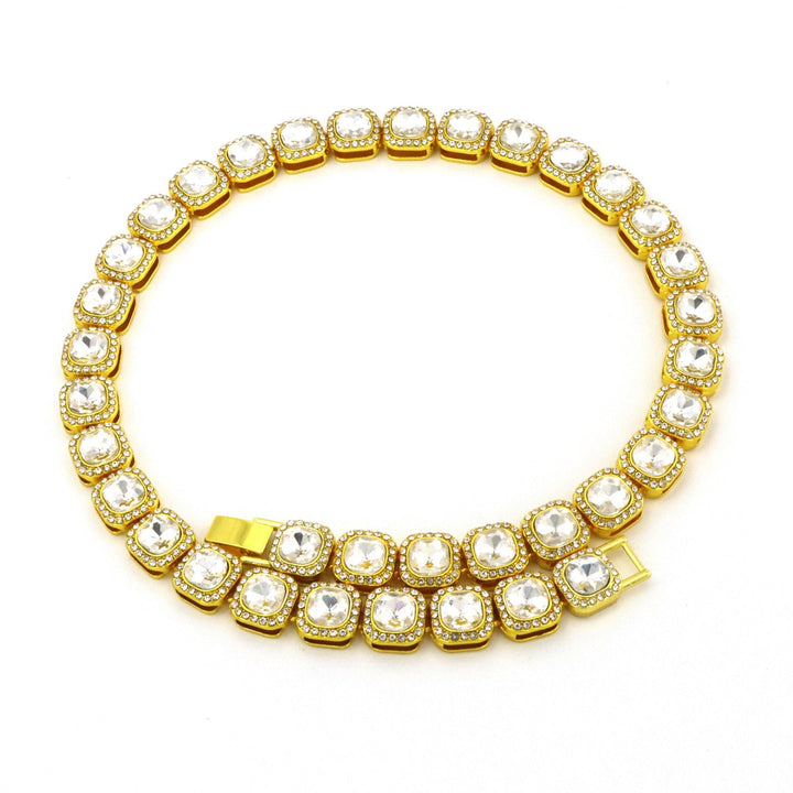 Victoria Square Tennis Necklace