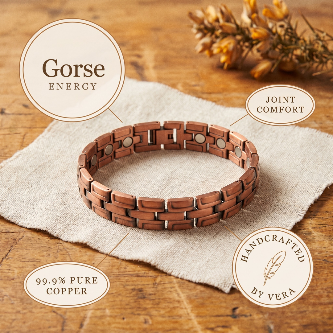 Parker's Gorse Men's Copper Bracelet