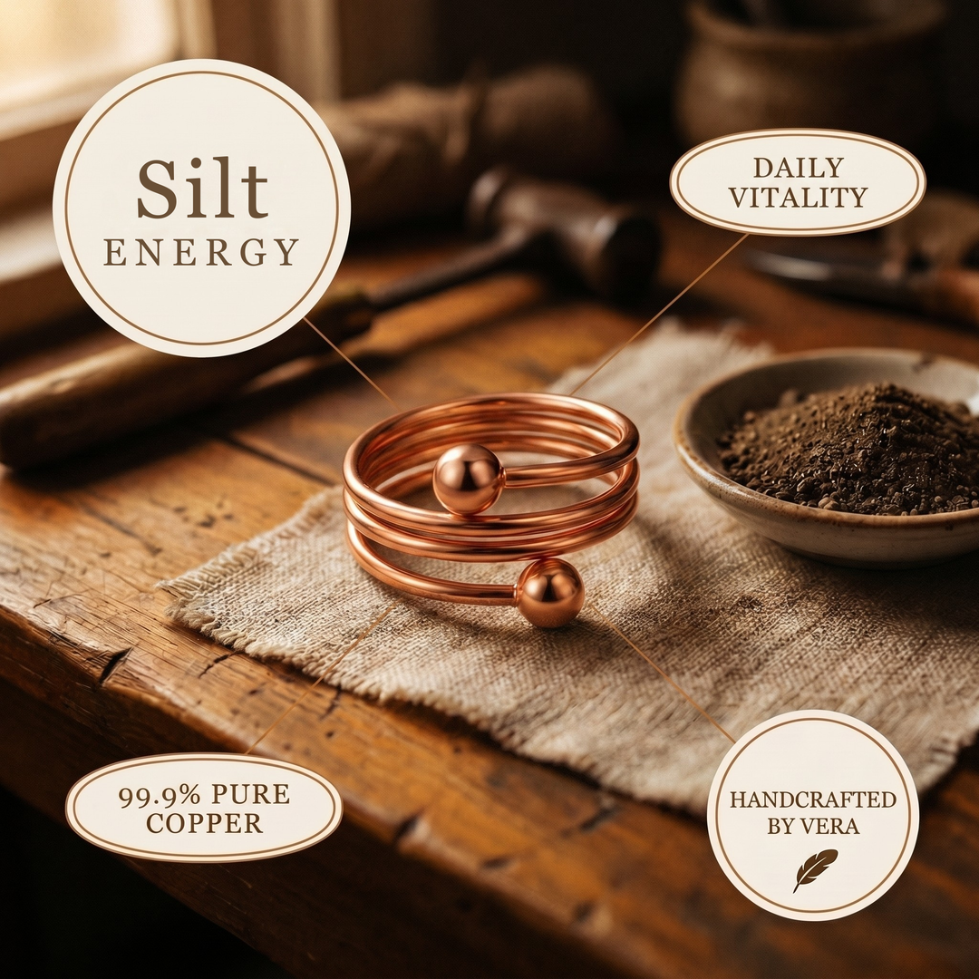 Rose's Silt Copper Ring