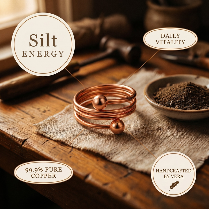Rose's Silt Copper Ring