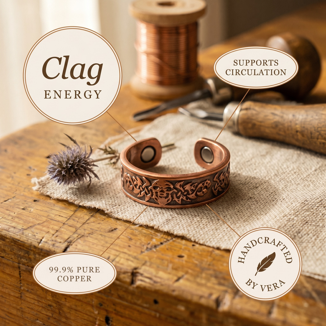 Rose's Clag Copper Ring