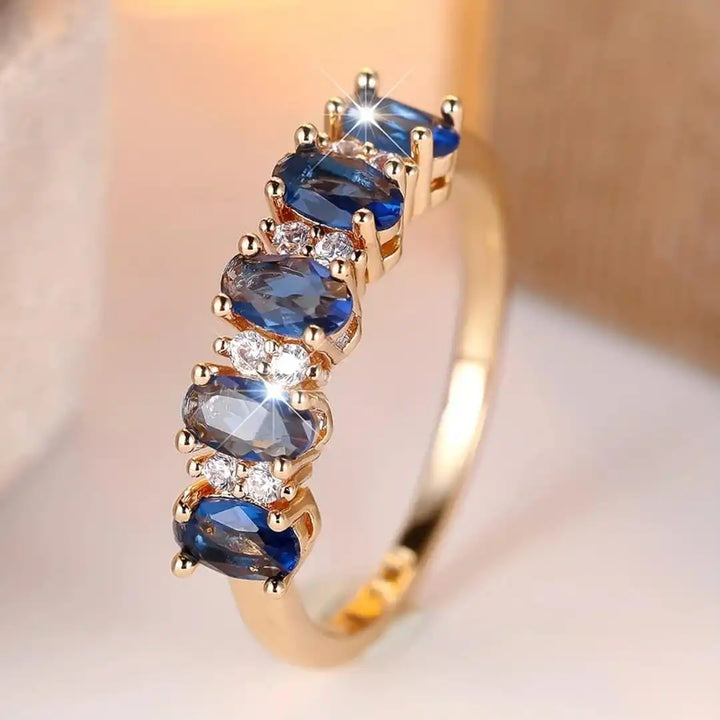 Oval Statement Ring