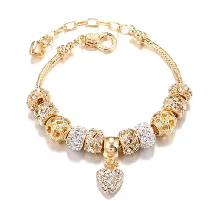 Gold Heart Bracelet