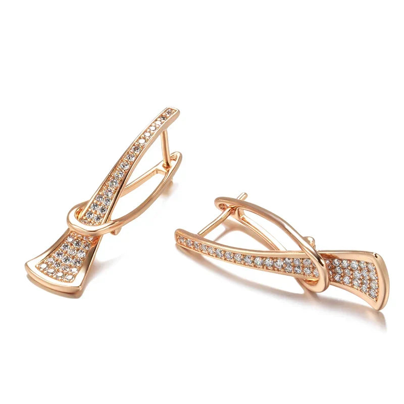 Radiant Layers Crystal Earrings