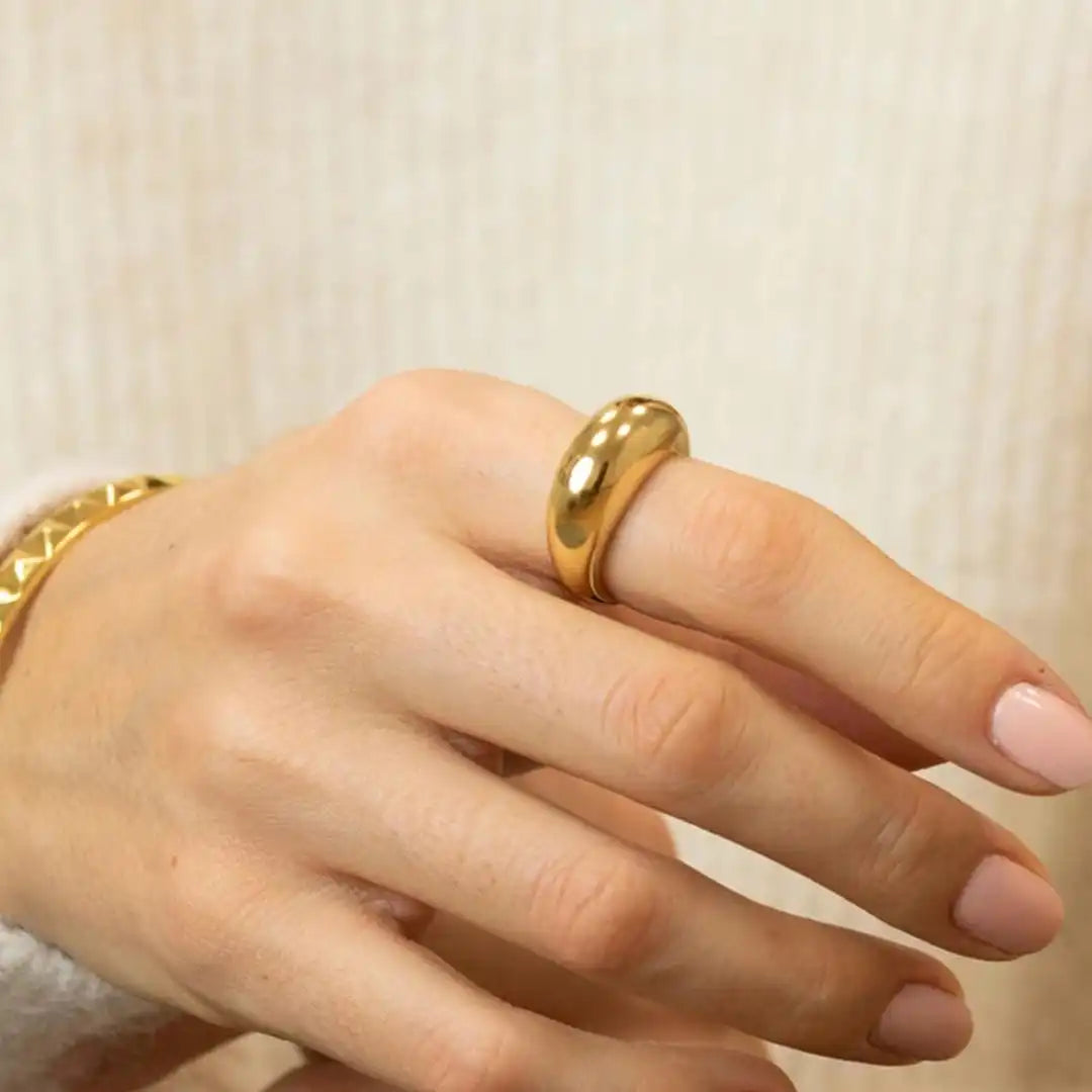 Timeless Gold Arch Earrings