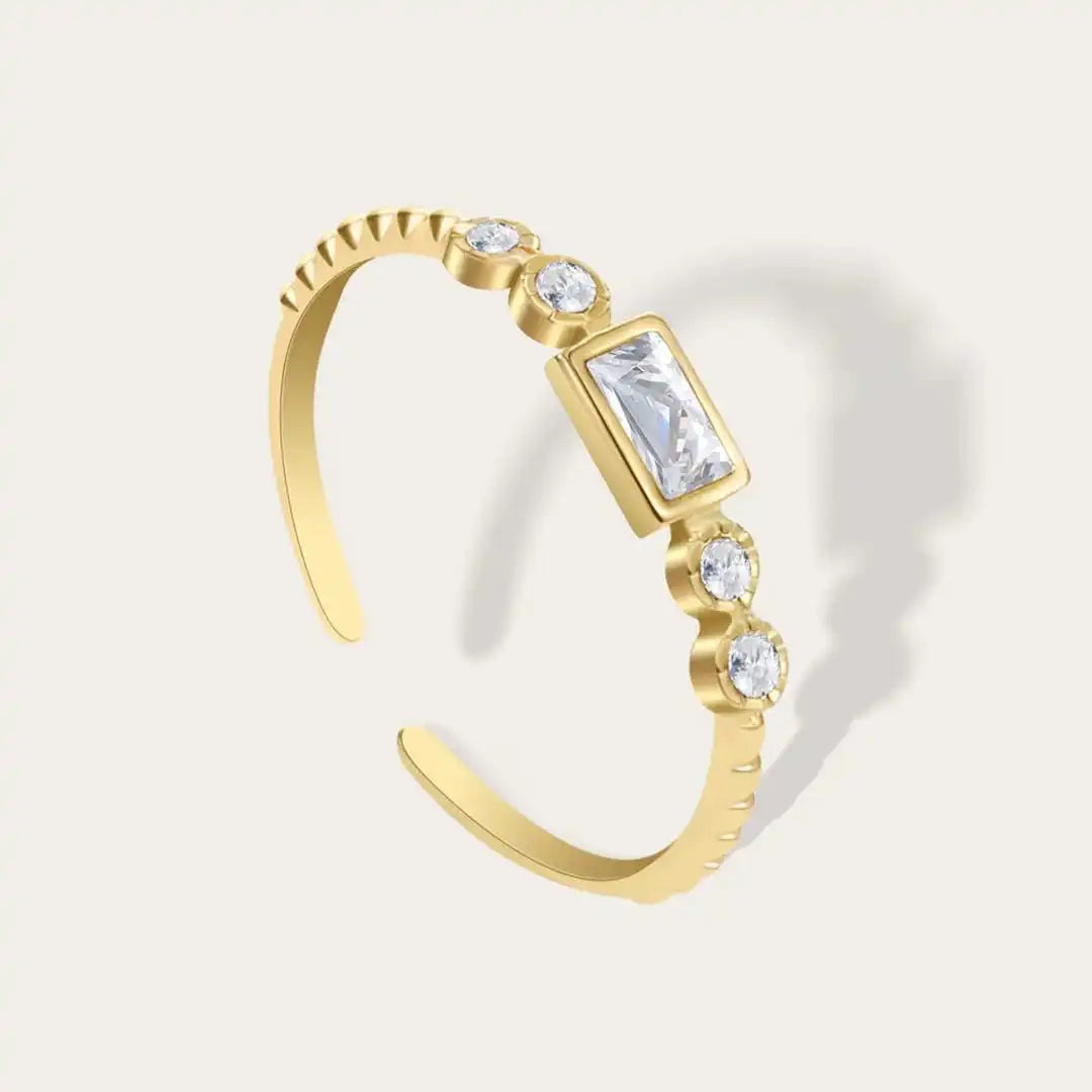 Baguette Open Ring