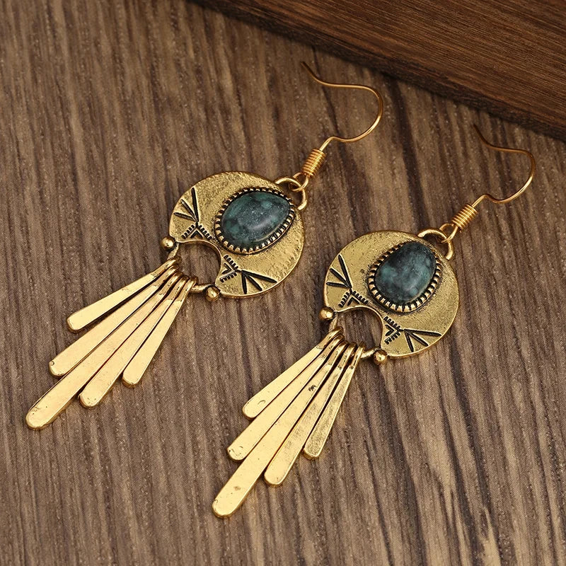 Retro Bohemian Long Earrings