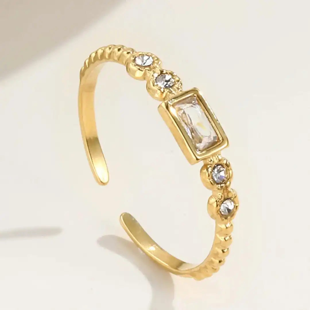 Baguette Open Ring
