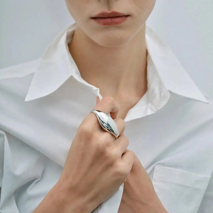 Timeless Gold-Tone Double Ring