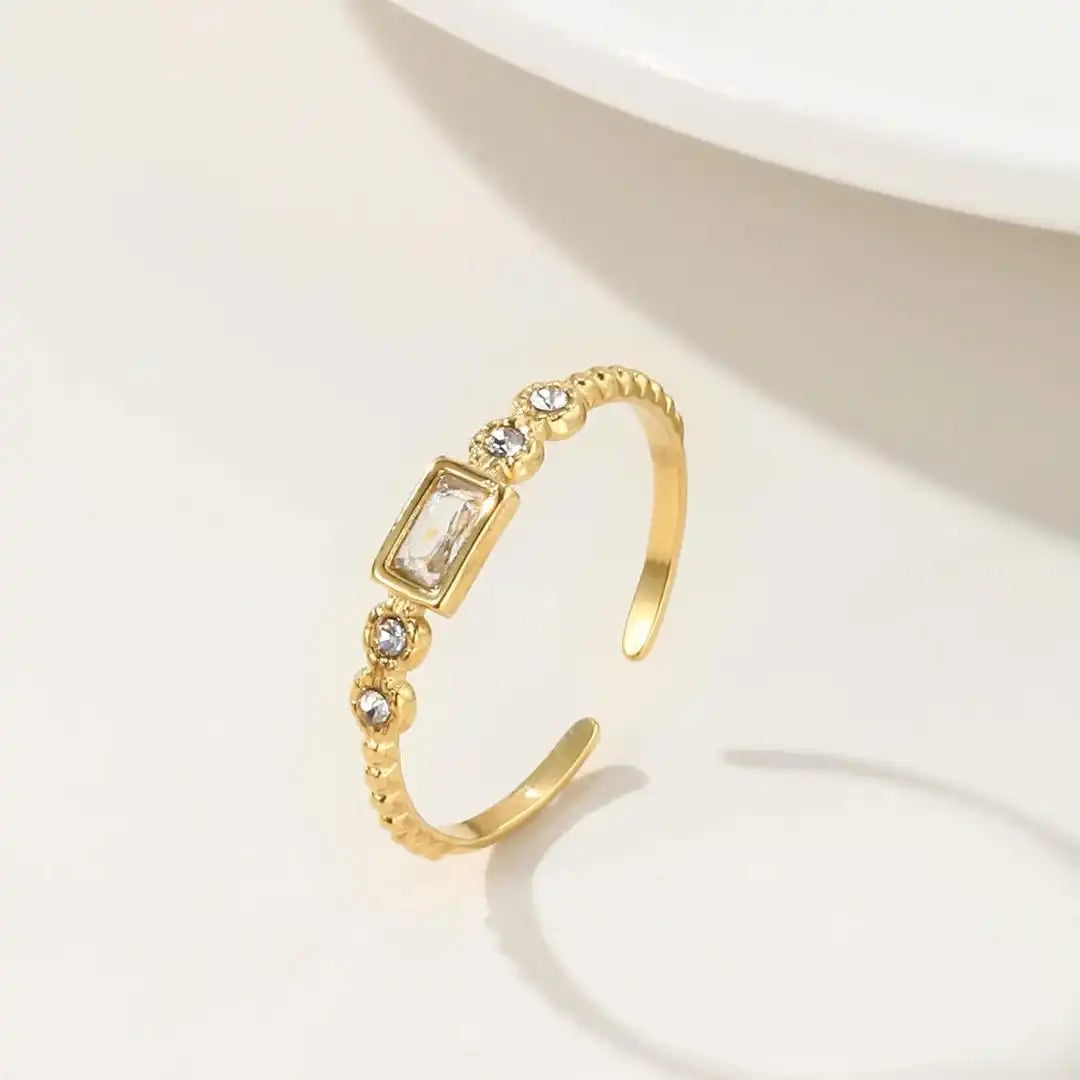 Baguette Open Ring