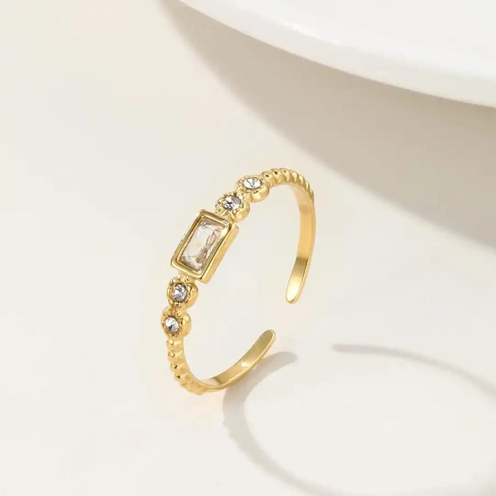 Baguette Open Ring