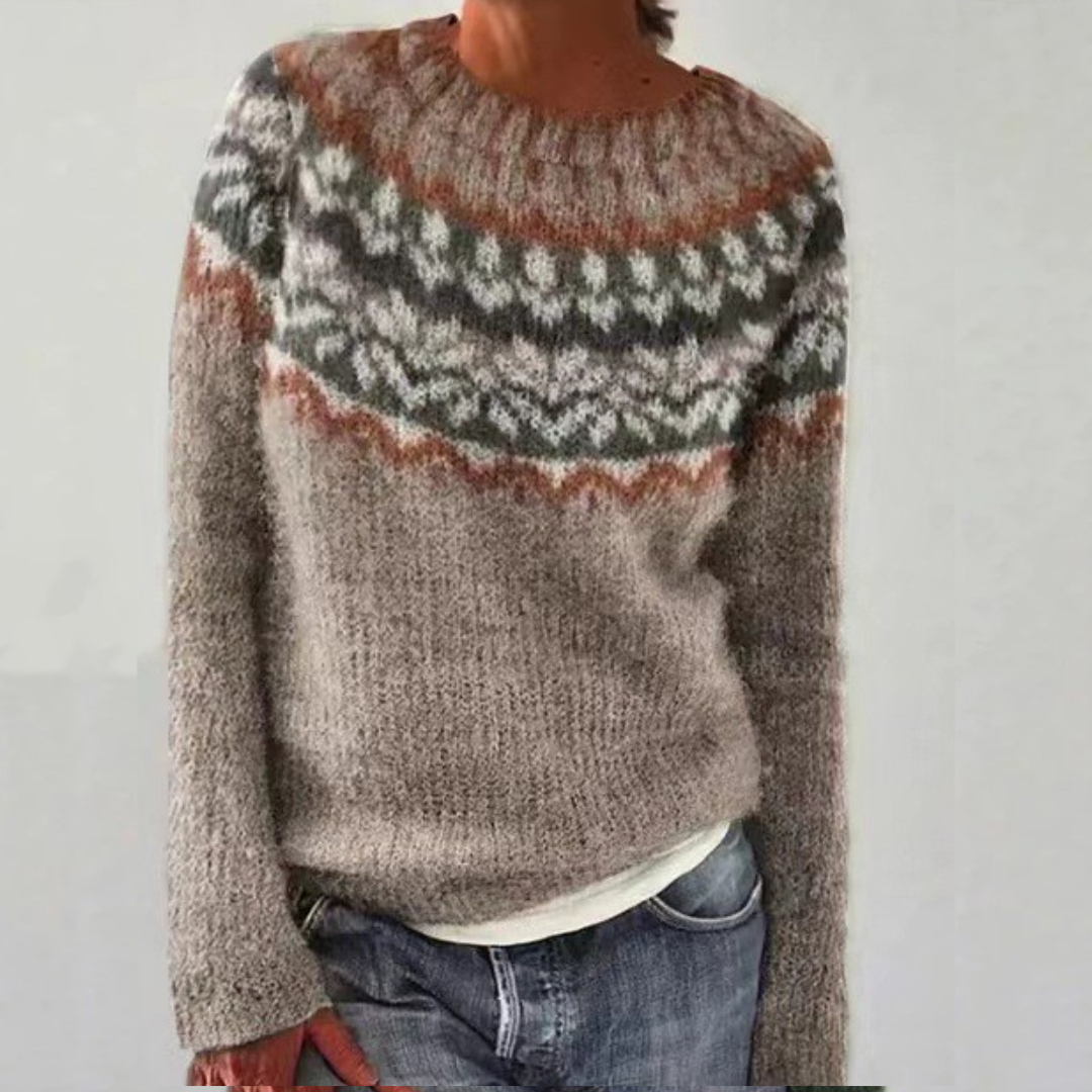 Silvie | Retro Scandinavian Jumper