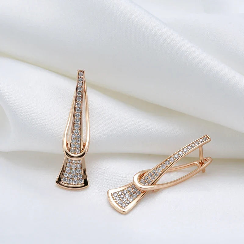 Radiant Layers Crystal Earrings