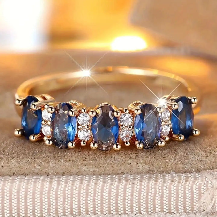 Oval Statement Ring