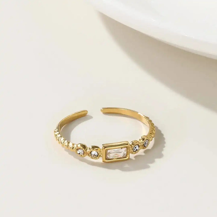 Baguette Open Ring