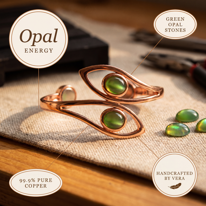 Parker's Opal Copper Bracelet (FREE)