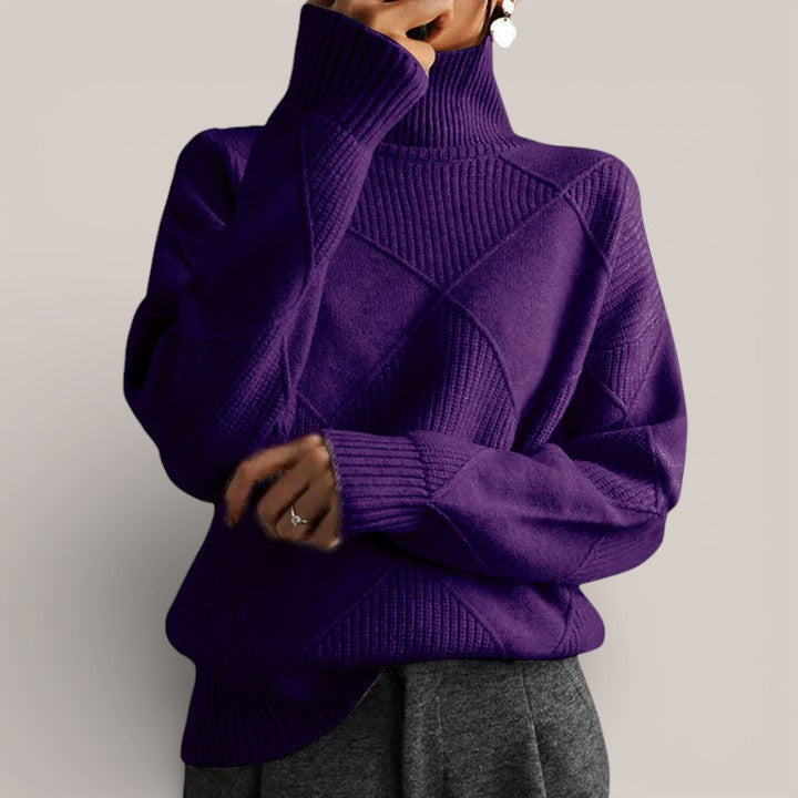 Léa | Refined Geometric Jumper