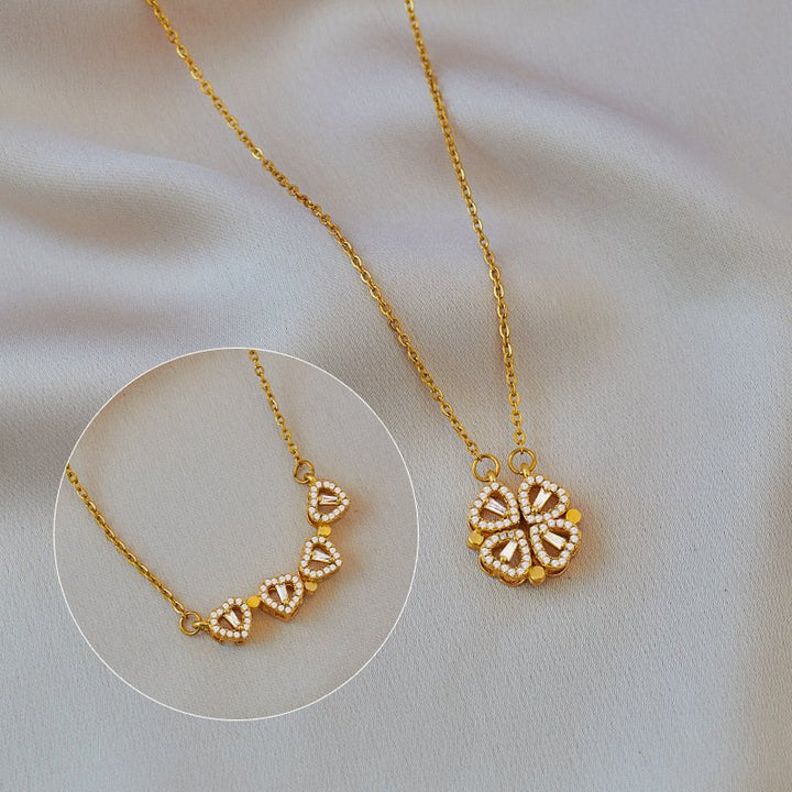 Amora Quadrifolia Necklace | Gold