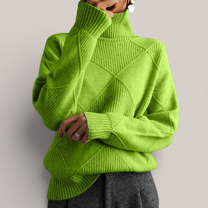 Léa | Refined Geometric Jumper