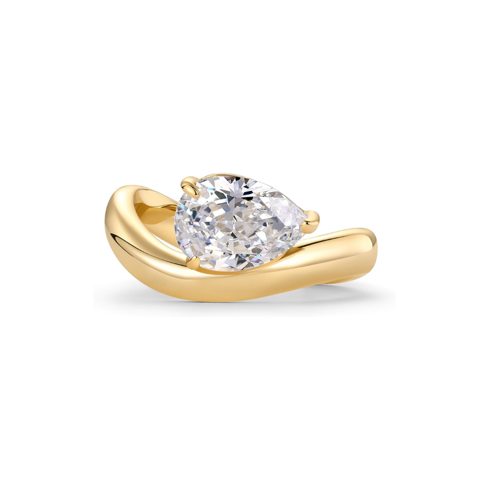 Wavy Promise Ring
