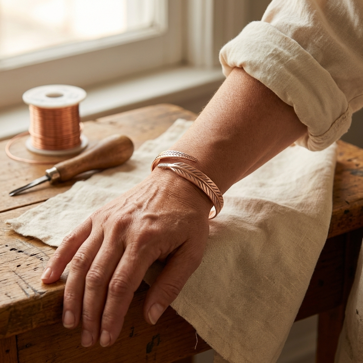 Parker's Root Copper Bracelet