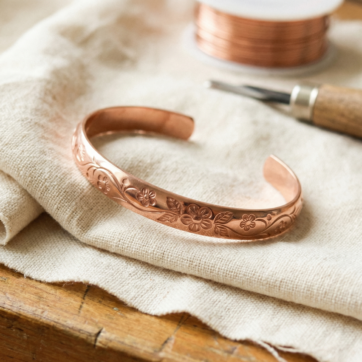 Parker's Bloom Copper Bracelet (FREE)
