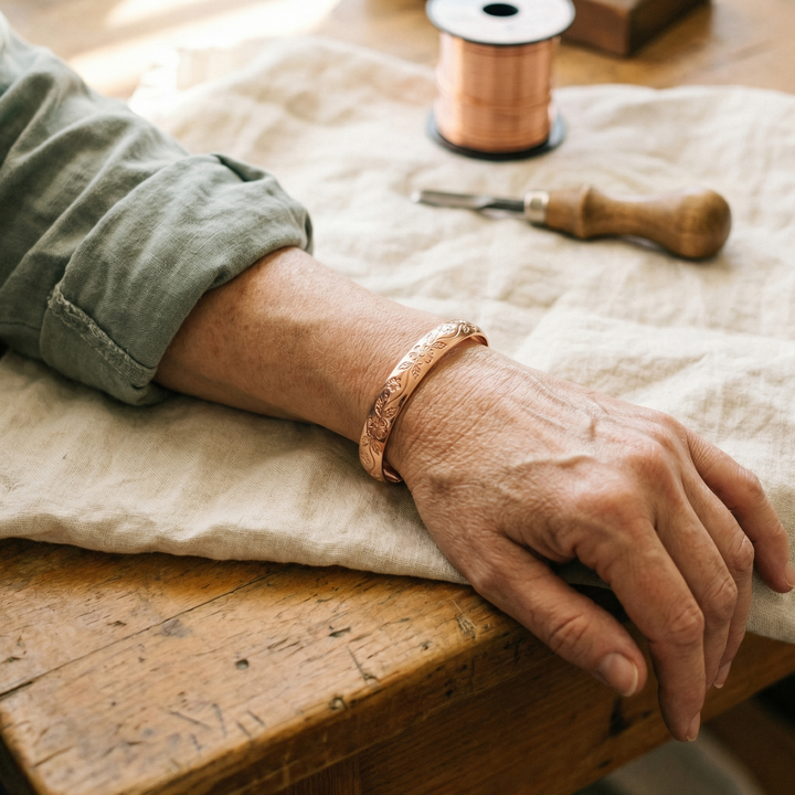 Parker's Bloom Copper Bracelet (FREE)