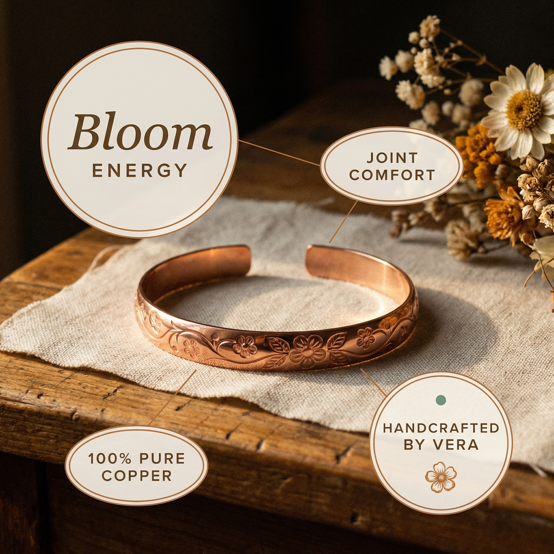 Parker's Bloom Copper Bracelet (FREE)