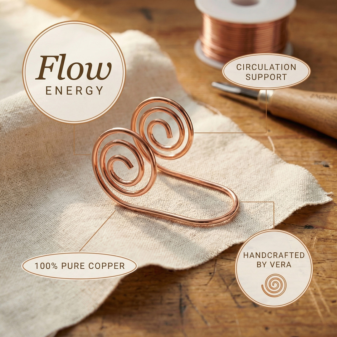 Parker's Flow Copper Hand Spiral