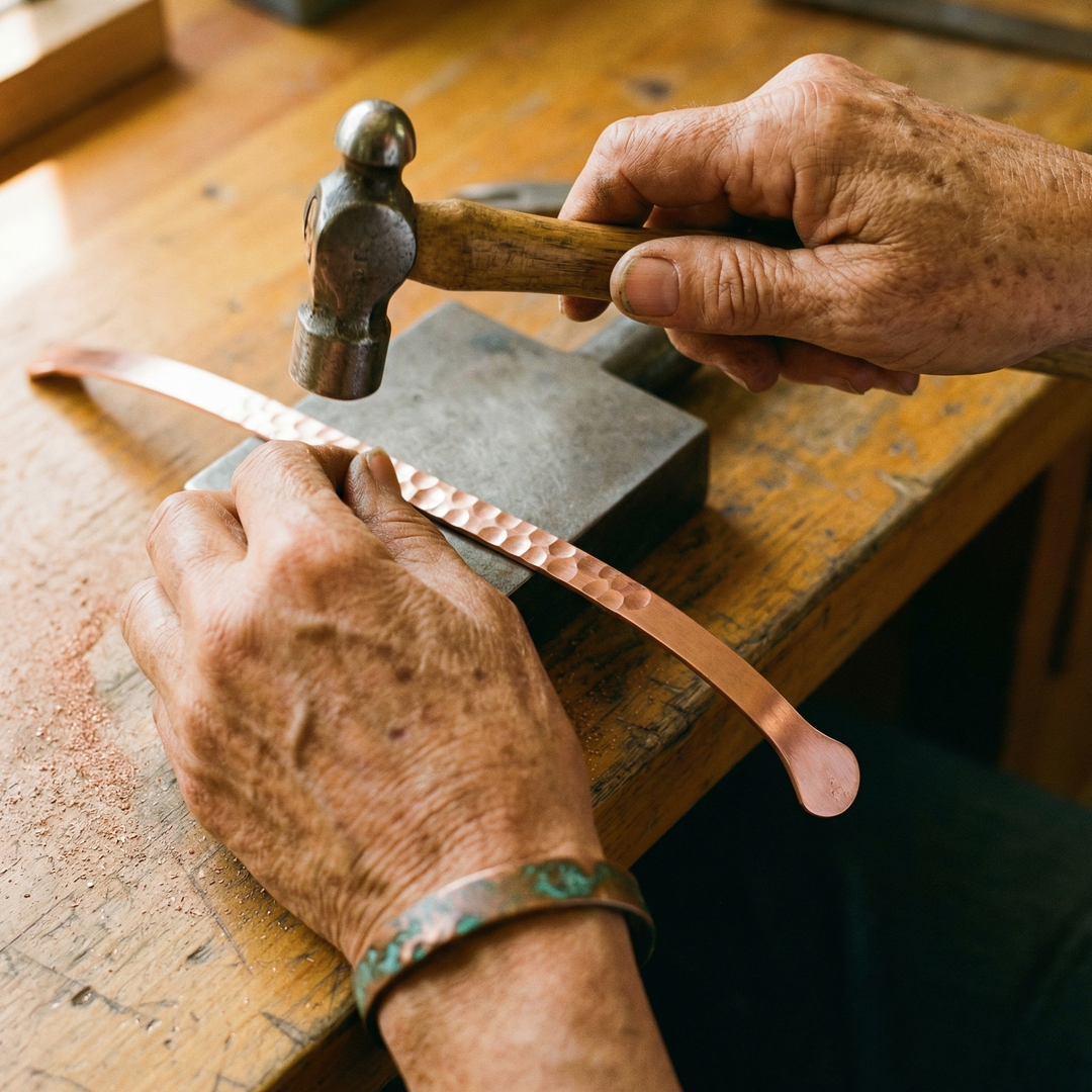 Parker's Lodestone Copper Bracelet