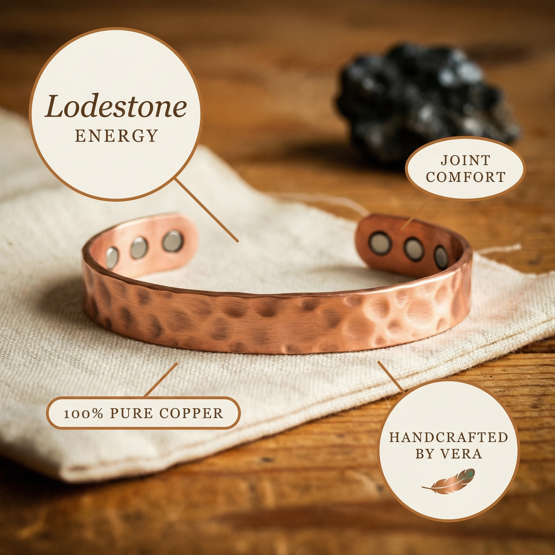 Parker's Lodestone Copper Bracelet