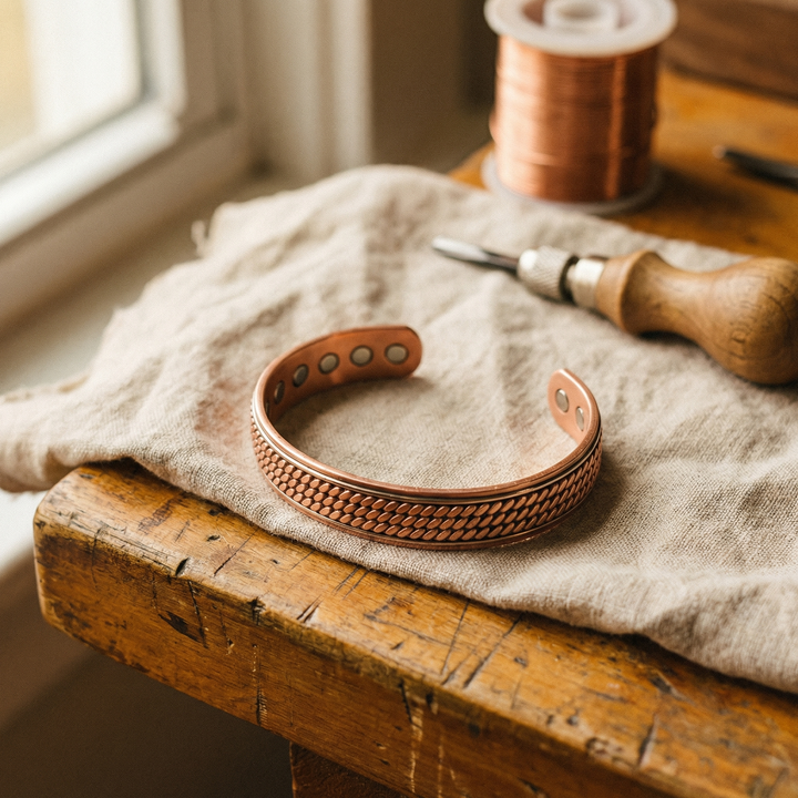 Parker's Wave Copper Bracelet (FREE)