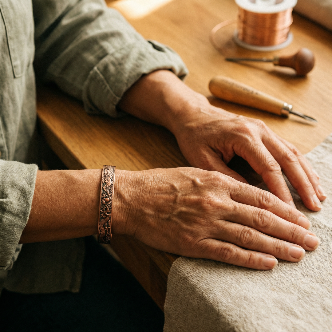 Parker's Loam Copper Bracelet