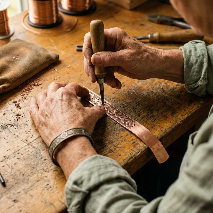 Parker's Vine Copper Bracelet