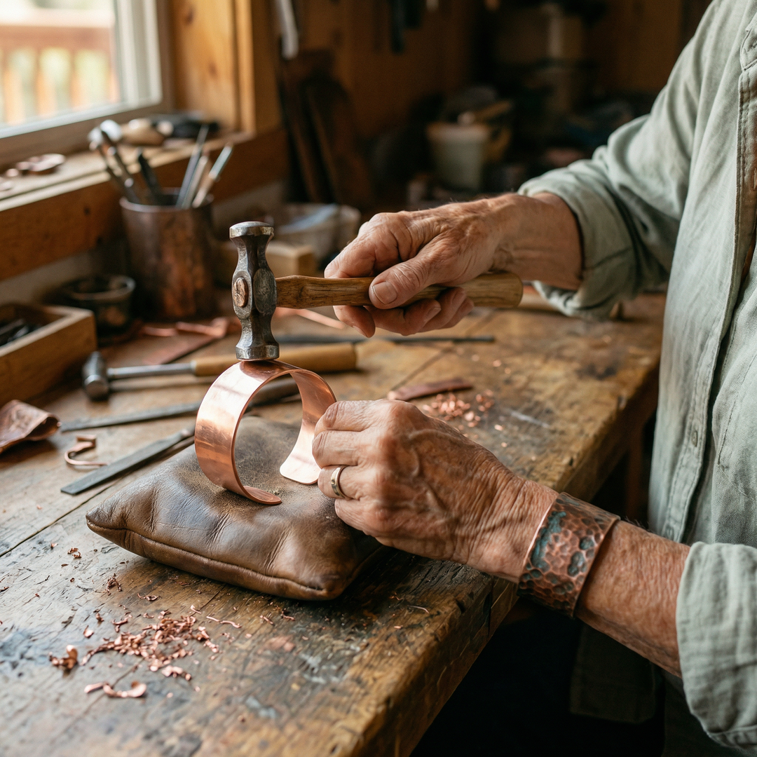 Rose's Hearth Copper Ring