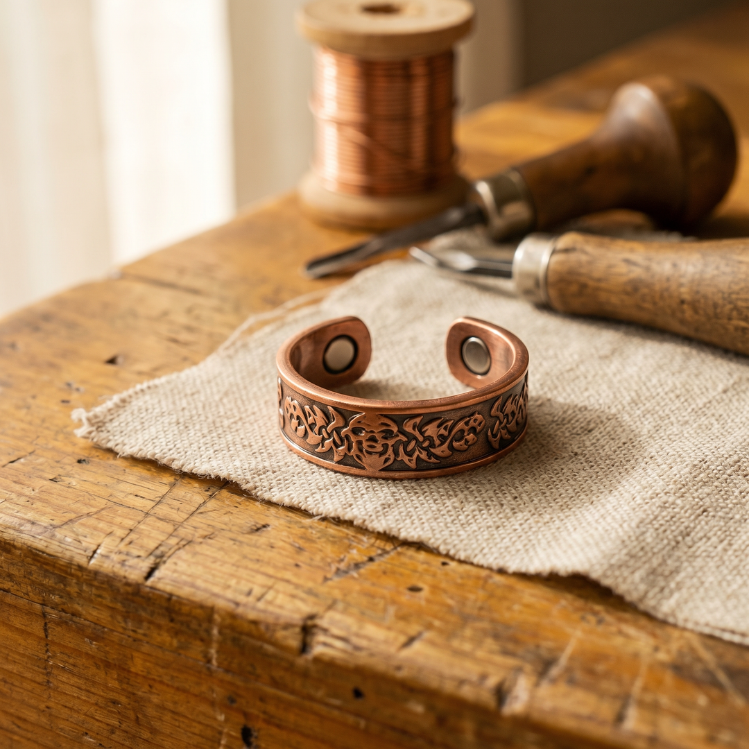 Rose's Clag Copper Ring