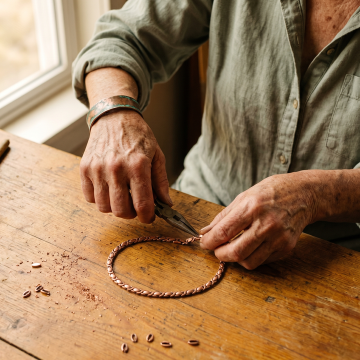 Parker's Cedar Copper Necklace