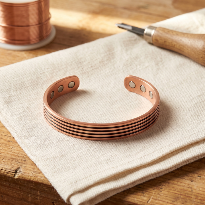 Parker's Sage Copper Bracelet