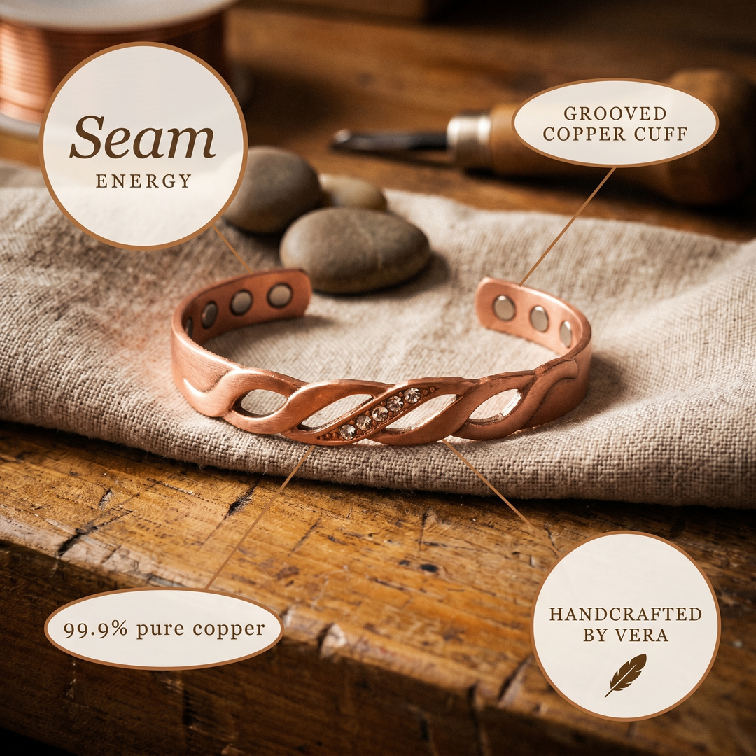 Parker's Seam Copper Bracelet