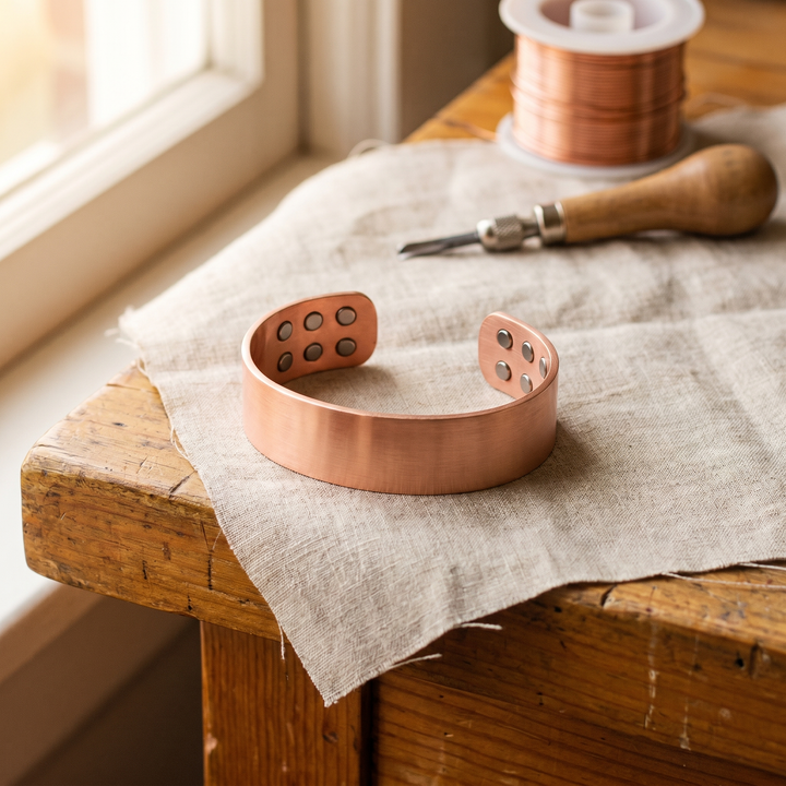 Parker's Anvil Copper Bracelet