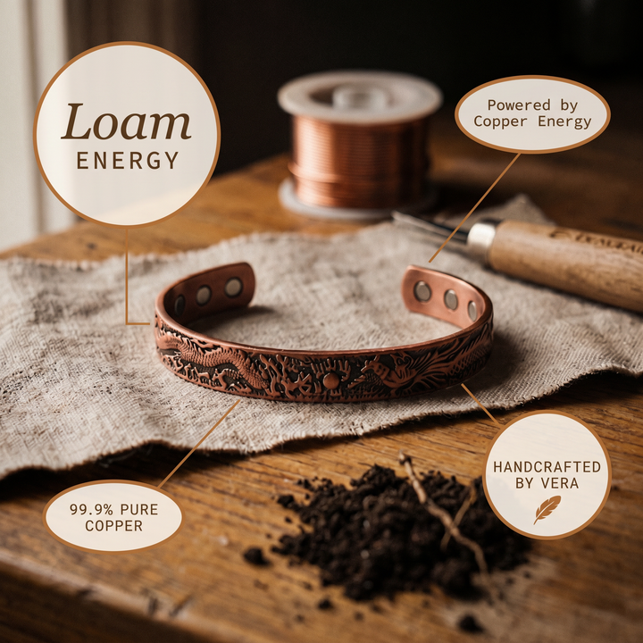 Parker's Loam Copper Bracelet