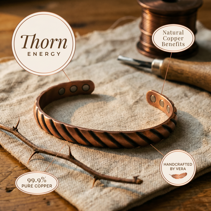 Parker's Thorn Copper Bracelet