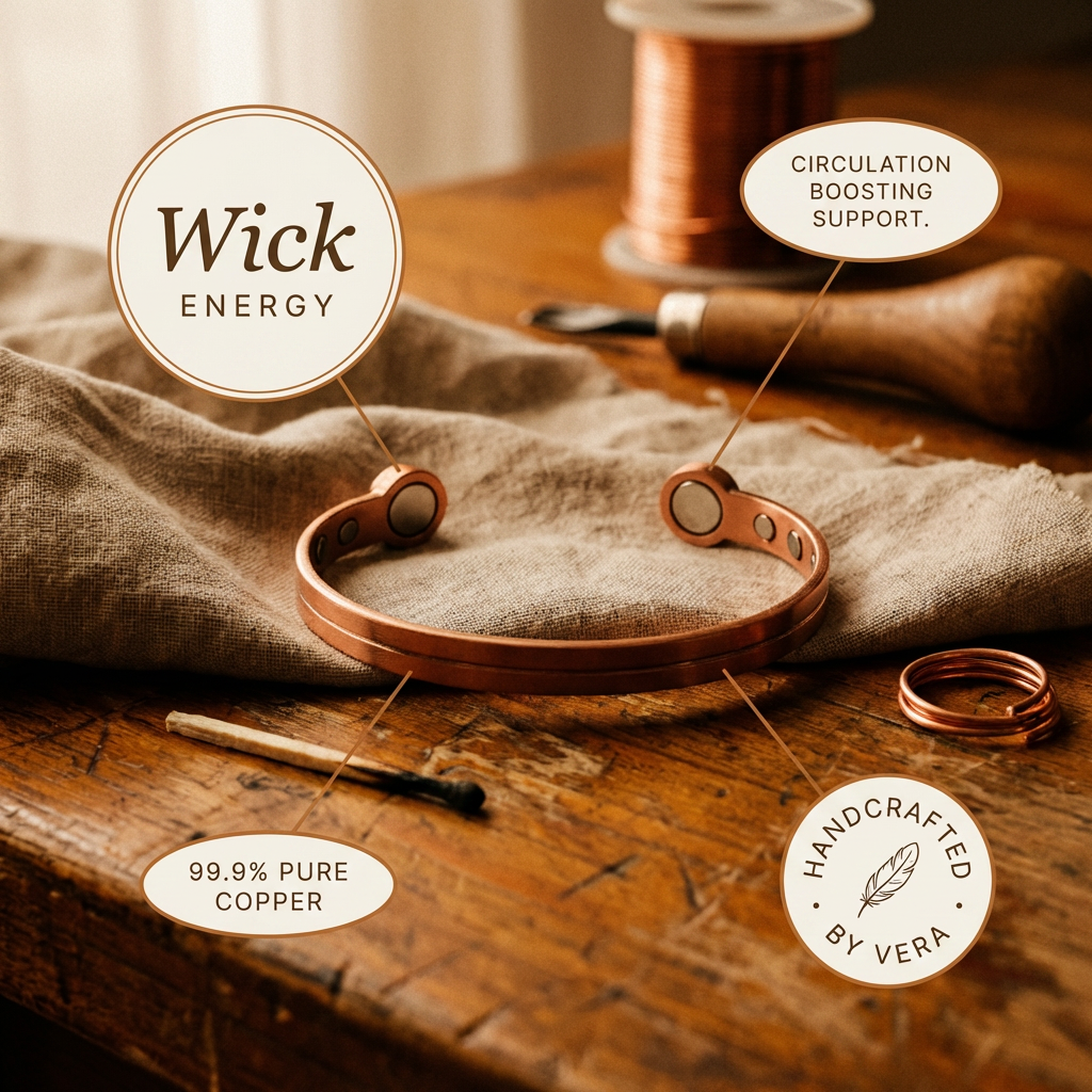 Parker's Wick Copper Bracelet